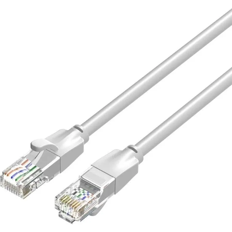 0.5m RJ45 UTP Cat6 AWG26 Grey Network Cable Ideal for Fast and Stable Connections Durable and Flexible Material