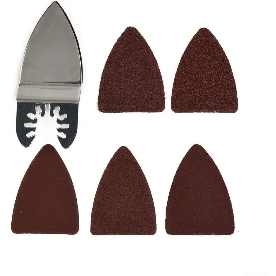 100 Count Sanding Sheets and Finger Sanding Pad for Oscillating