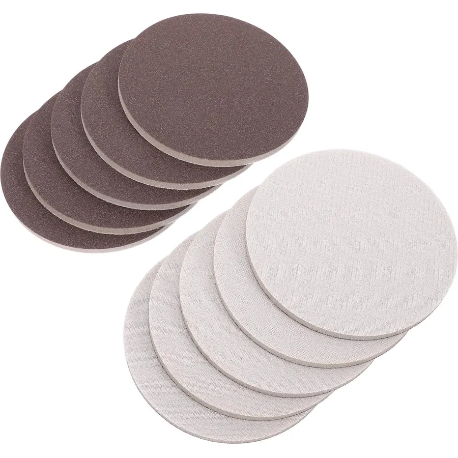 10pcs Fine Grit Sanding Sponge for Wet Dry Paint Metal Plastic