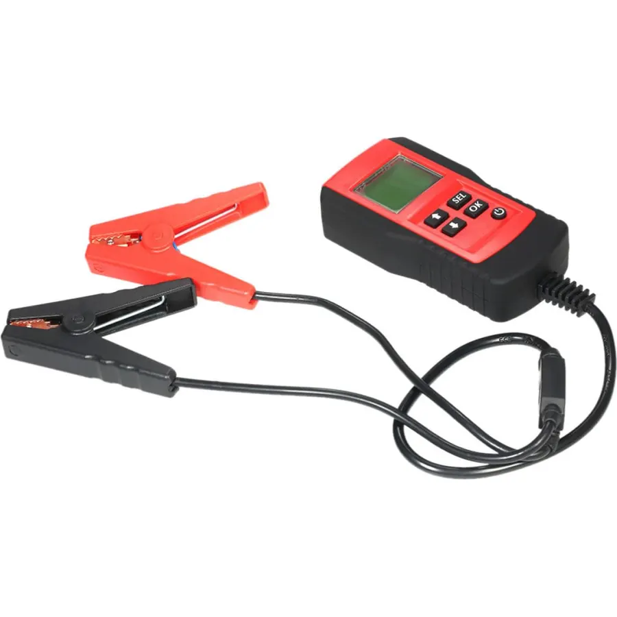 12v Auto Battery Tester for Car and Truck Battery Diagnostics Tool