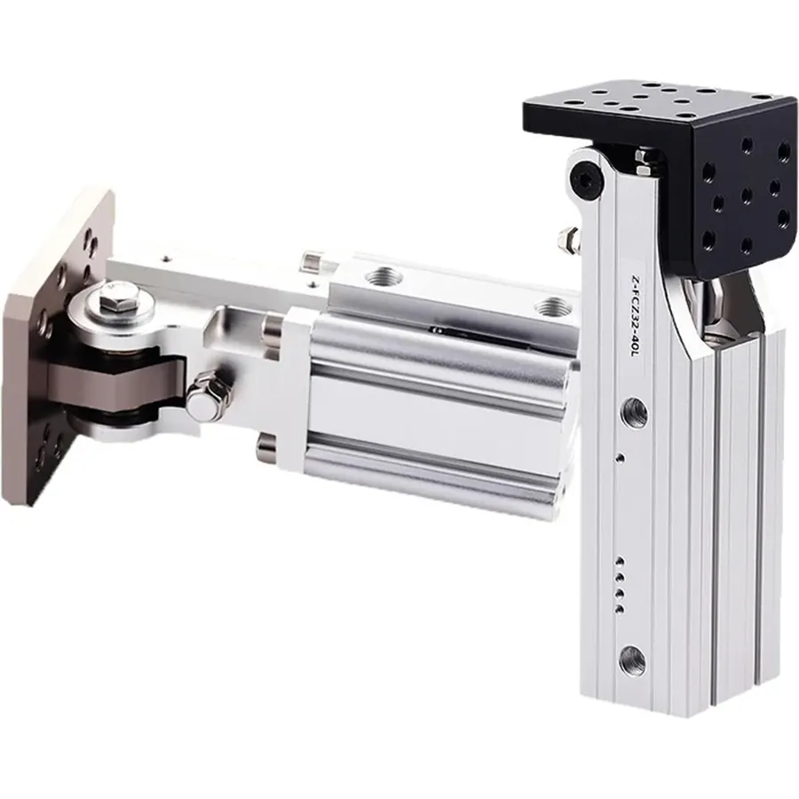 1pcs FCZ Side Pneumatic Manipulator Accessories Posture Block Lever Z-FCZ20-20ZB/32-40L/40-45L Fixture 90 Degree Flip Cylinder(Z-FCZ32-40L)