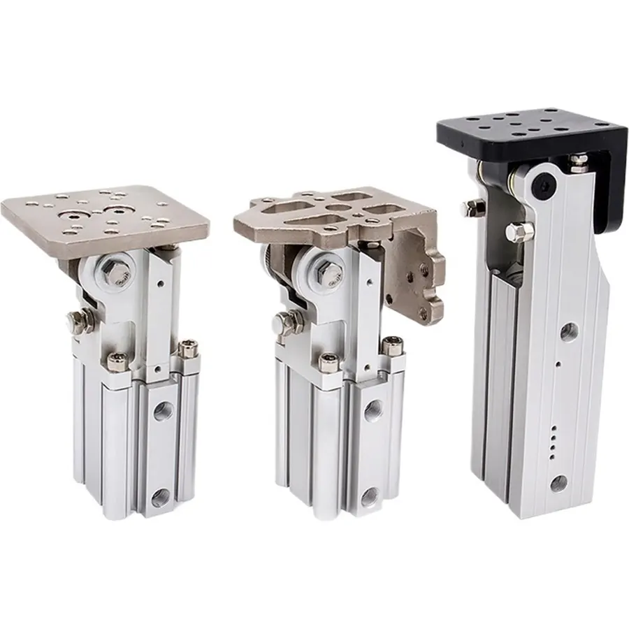 1pcs Pneumatic Side Pose Hinge Turning Cylinder Manipulator Accessories FCZ20-20ZB DHRC32-30LB DHRC40-40L(DHRC32-30LB)