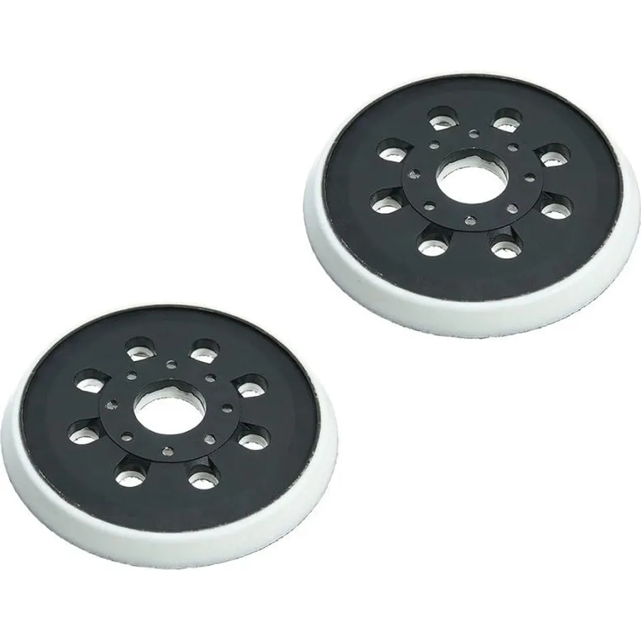 2-Pack 5 Inch Sanding Backing Pad, 8-Hole, for Bosch GEX125-1AE