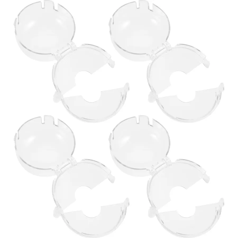 4pcs Gas Stove Knob Cover Childproof Kitchen Safety Guard PC Protector