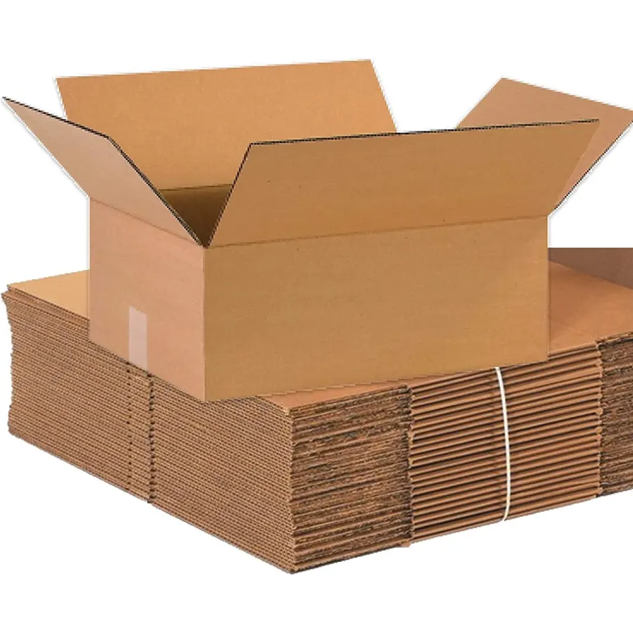 BOX USA 16 x 12 x 6 Corrugated Cardboard Boxes, Flat 16"L x 12"W x 6"H, Pack of 25 | Shipping, Packaging, Moving, Storage Box for Home or Business, Strong Wholesale Bulk Boxes