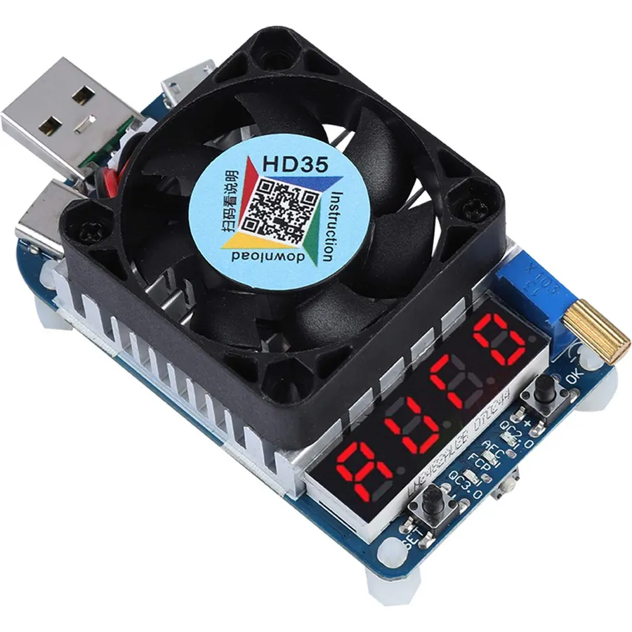 Discharge Battery Tester with LED Display