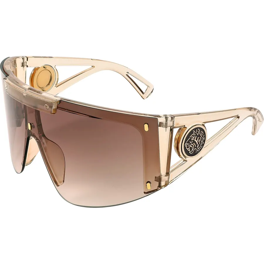 FEISEDY One Piece Oversized Sunglasses for Men Women Big Wrap Shades B4027