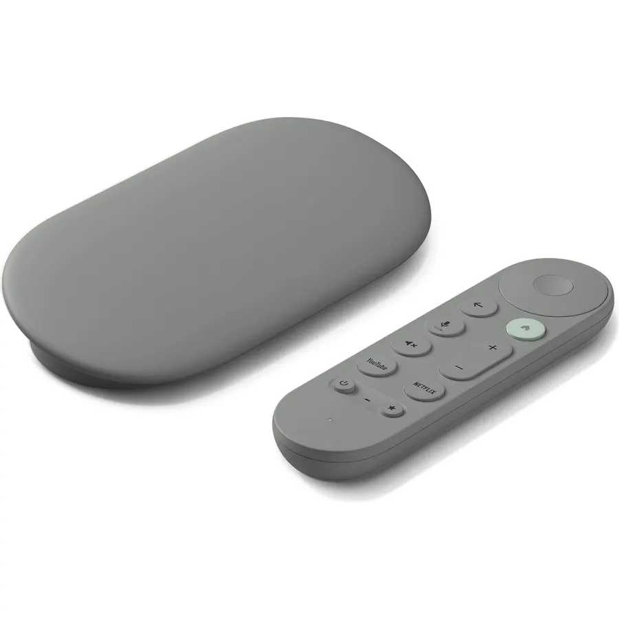 Google TV Streamer 4K - Fast Streaming Entertainment with Voice Search Remote - Smart Home Control - 32 GB of Storage