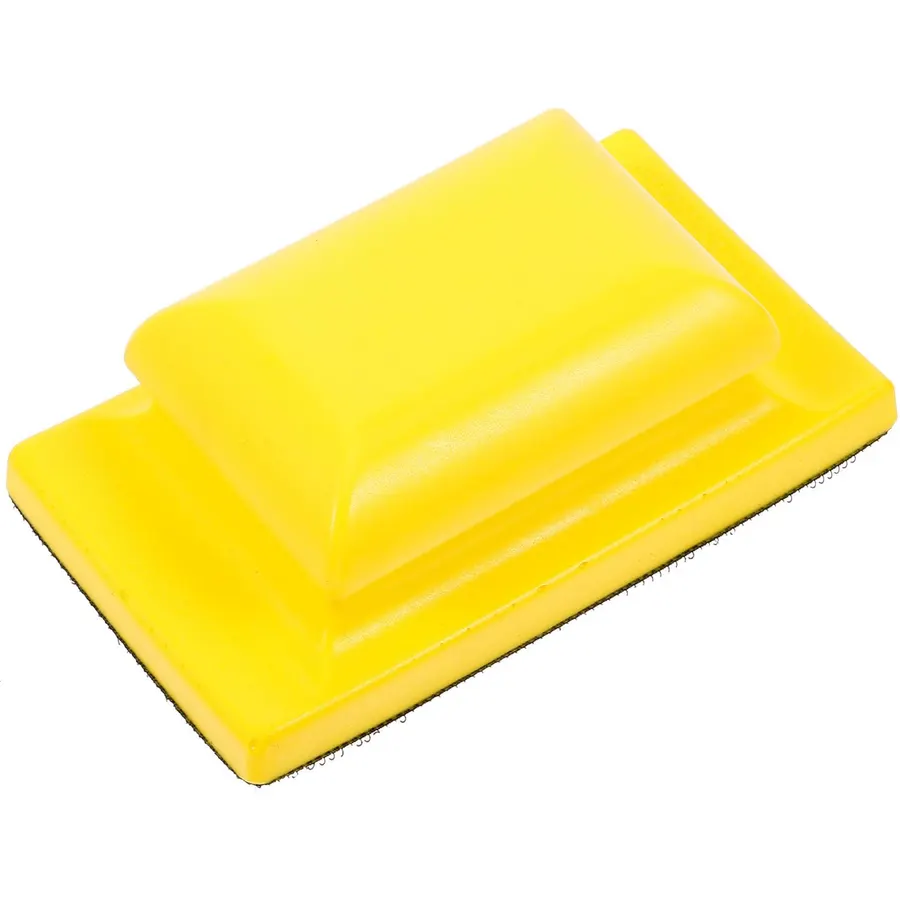 Hand Sanding Block with Flexible PU Pad and Ergonomic Handle