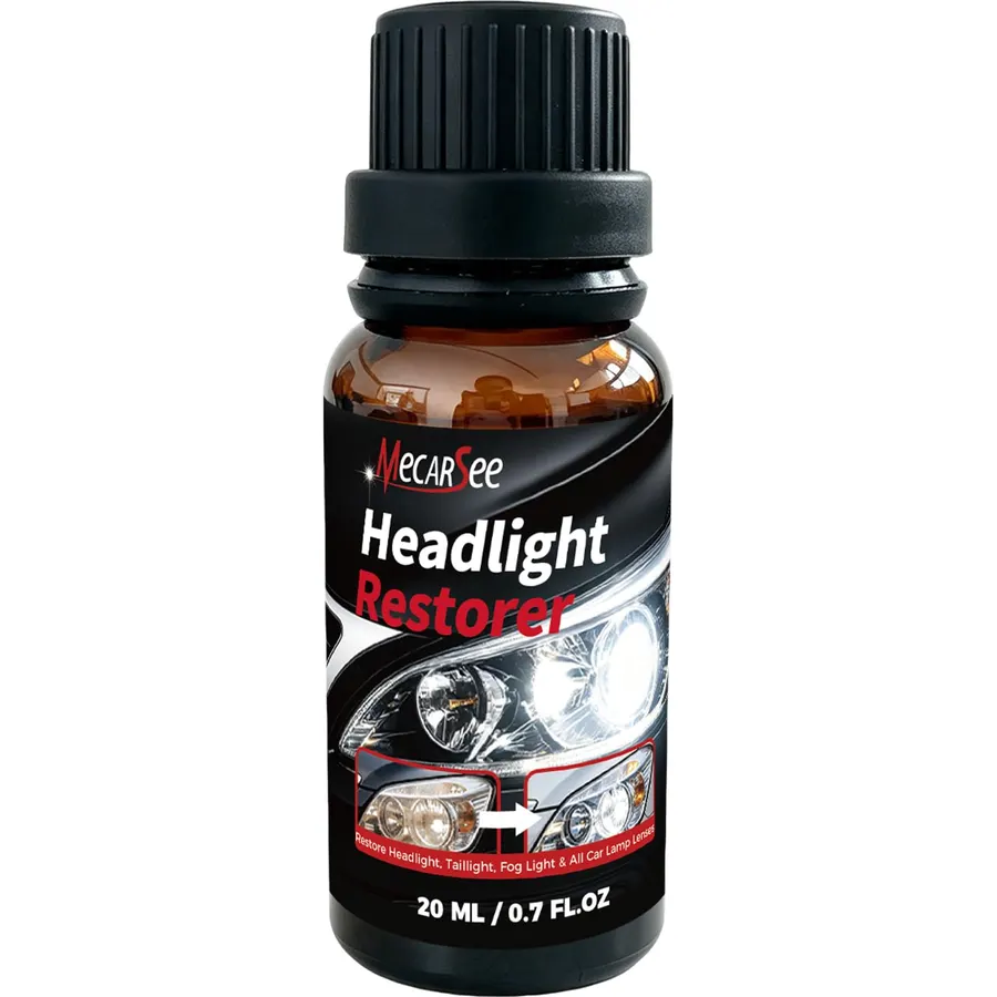 Headlight Restoration Kit, UV Coating, Removes Yellow Oxidation