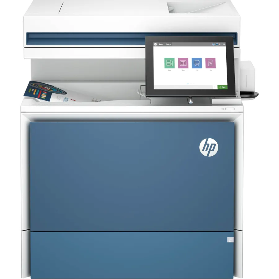 HP Color LaserJet Enterprise MFP 5800dn Printer, Print, Scan, Copy, Best for Business (6QN29A)
