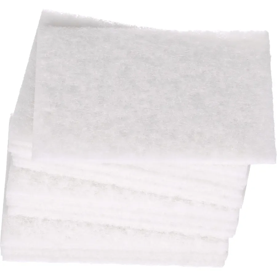 Scotch-Brite Light Cleansing Hand Pad 7445, 6 in x 9 in, Mild Abrasive Hand Sanding Pad, For Metal, Vinyl, Porcelain and Other Delicate Surfaces, Pack of 20